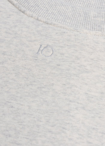 10DAYS Sweater | soft white melee