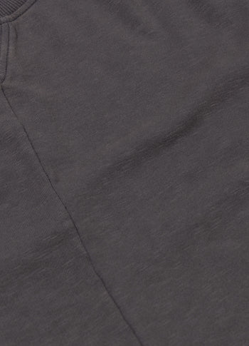 beach sweater slub fleece | steel blue