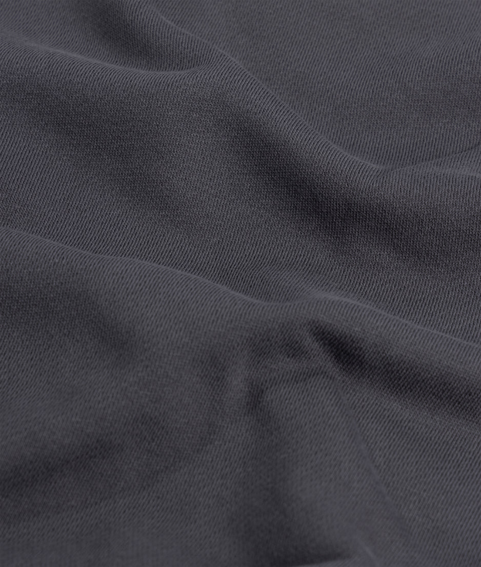 Ballonpullover mit V-Ausschnitt | steel blue