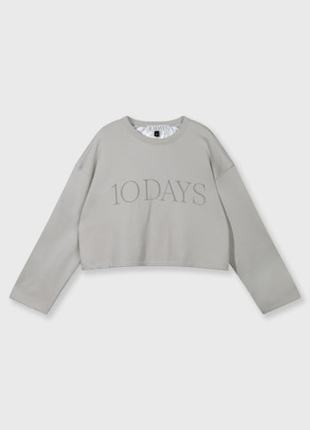 Kurzer 10DAYS Sweater | stone