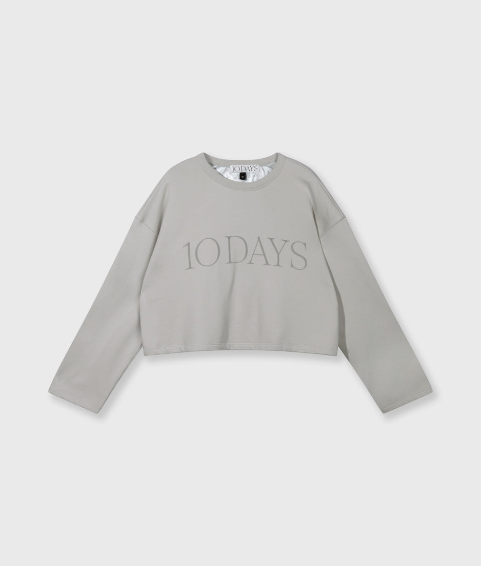 Kurzer 10DAYS Sweater | stone
