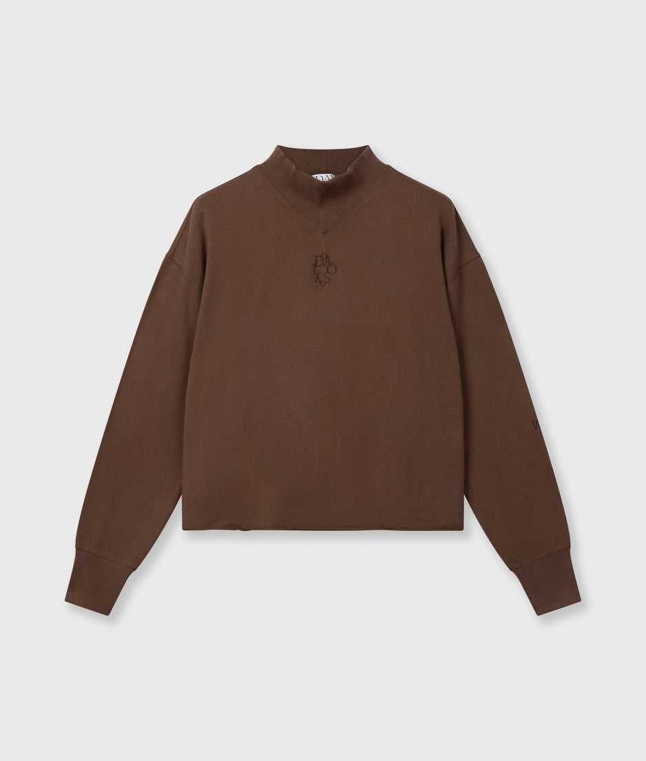 petit sweater curly 10 | dark truffle