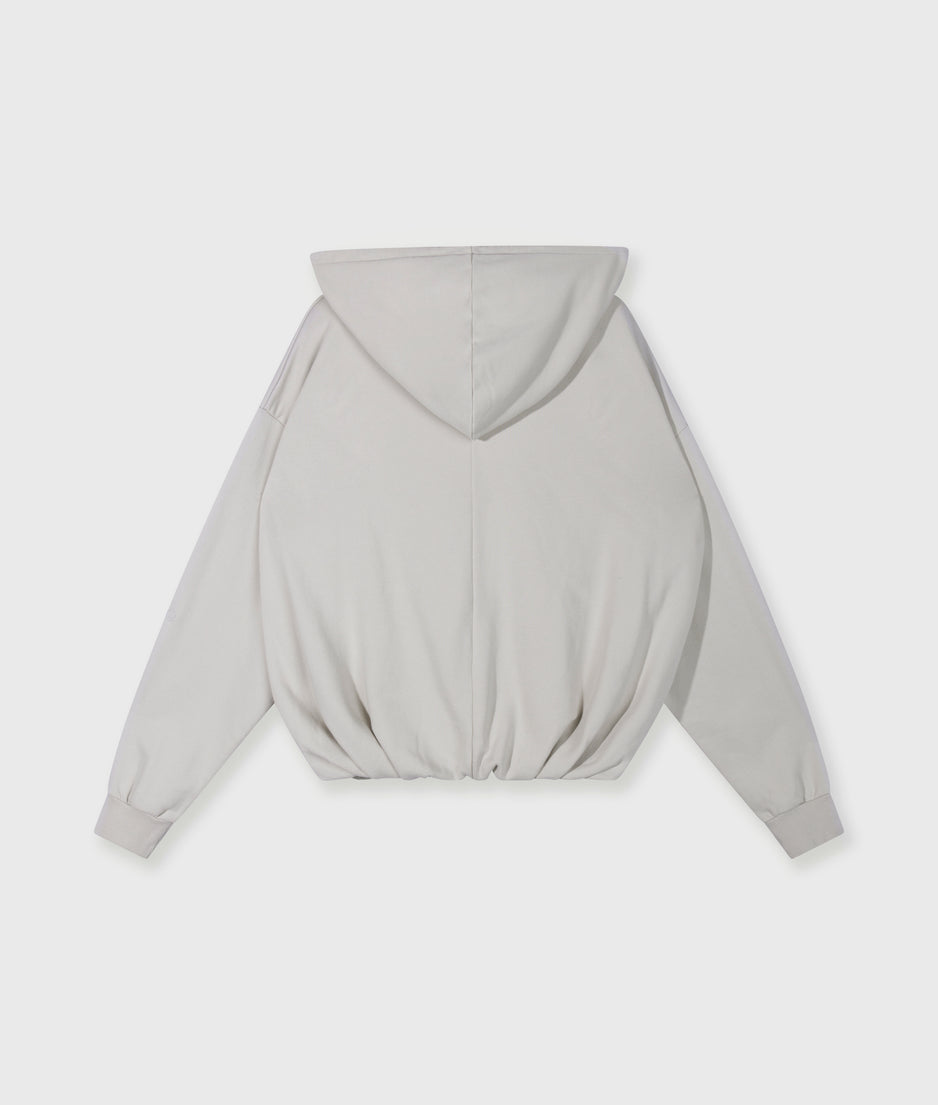 Ballon-Wickel-Hoodie | stone