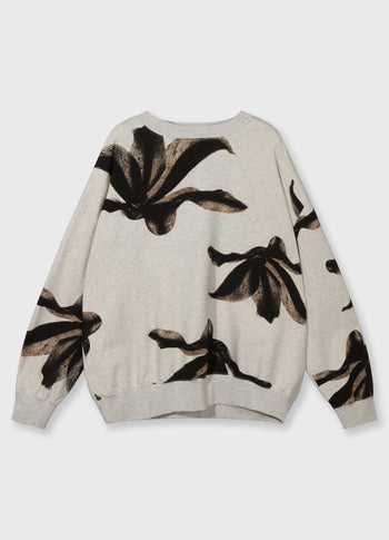 sweater flower | soft white melee