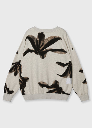 sweater flower | soft white melee