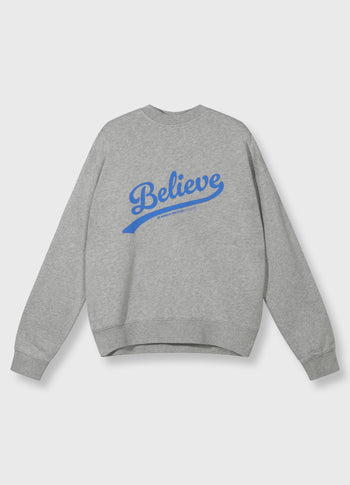 Petite Sweater | light grey melee