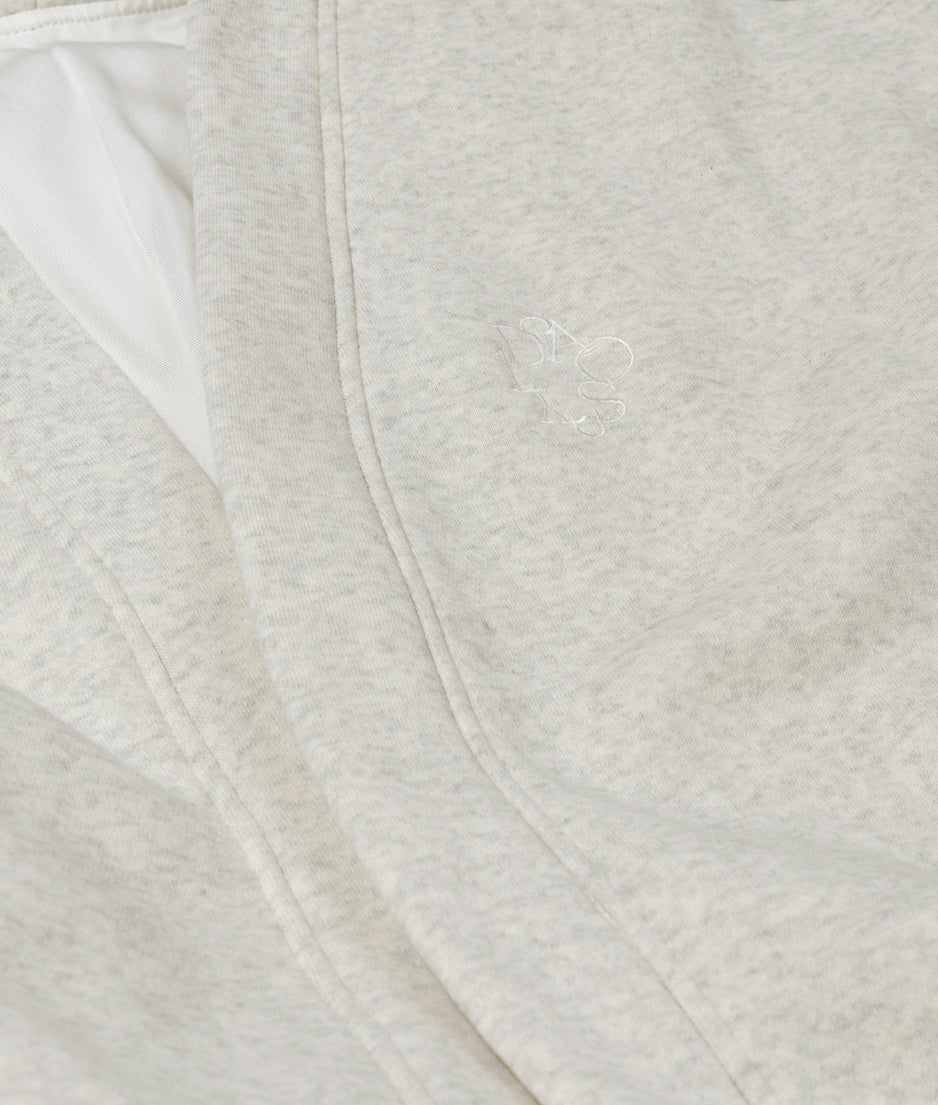fleece bomber | soft white melee