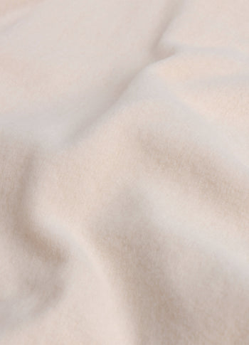 brushed baseball cardigan | powder