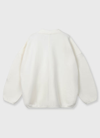baseball cardigan | pearl