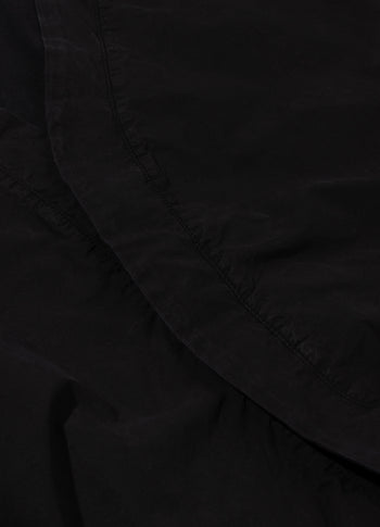 poplin bomber | black