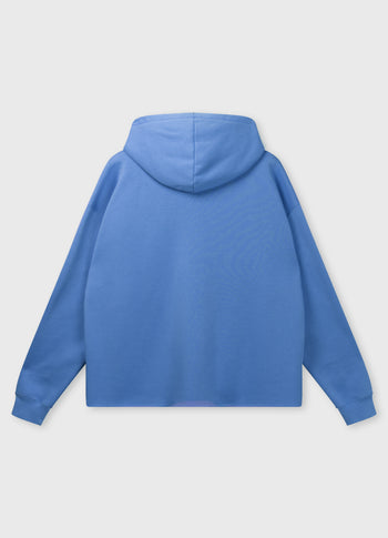 statement zip hoodie | ultramarine