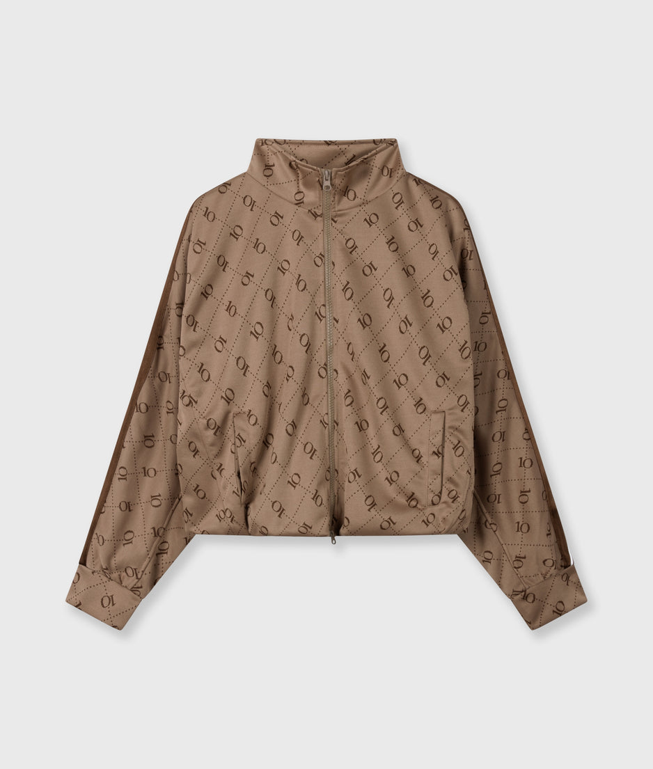 track jacket monogram | fudge