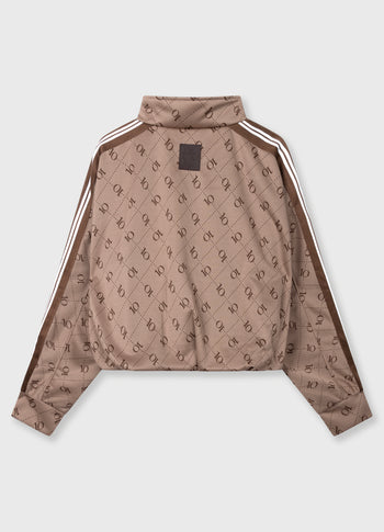 track jacket monogram | fudge
