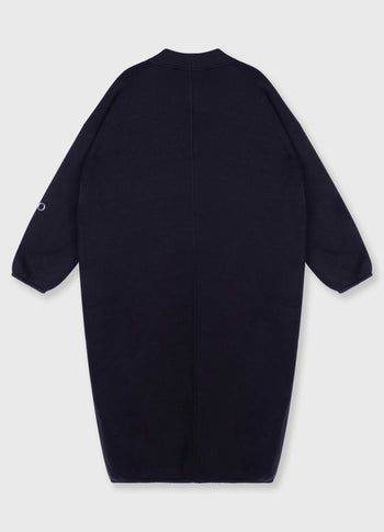 Langer Baseball Cardigan | black