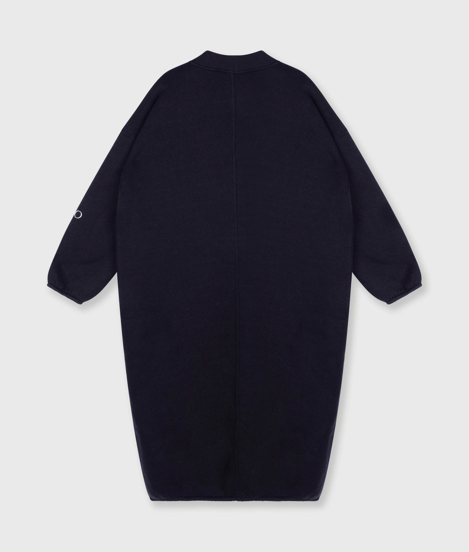 Langer Baseball Cardigan | black
