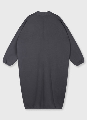 Langer Baseball Cardigan | steel blue