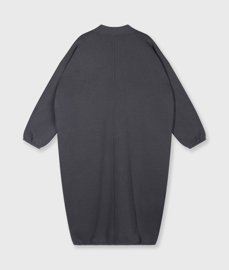 Langer Baseball Cardigan | steel blue