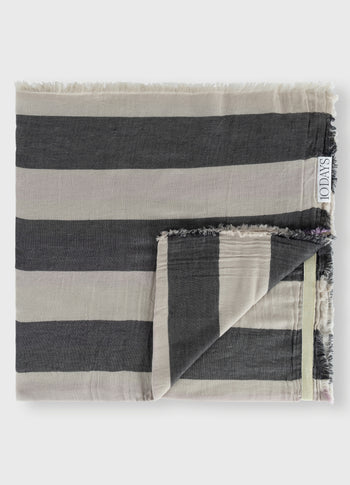 scarf stripes | violet