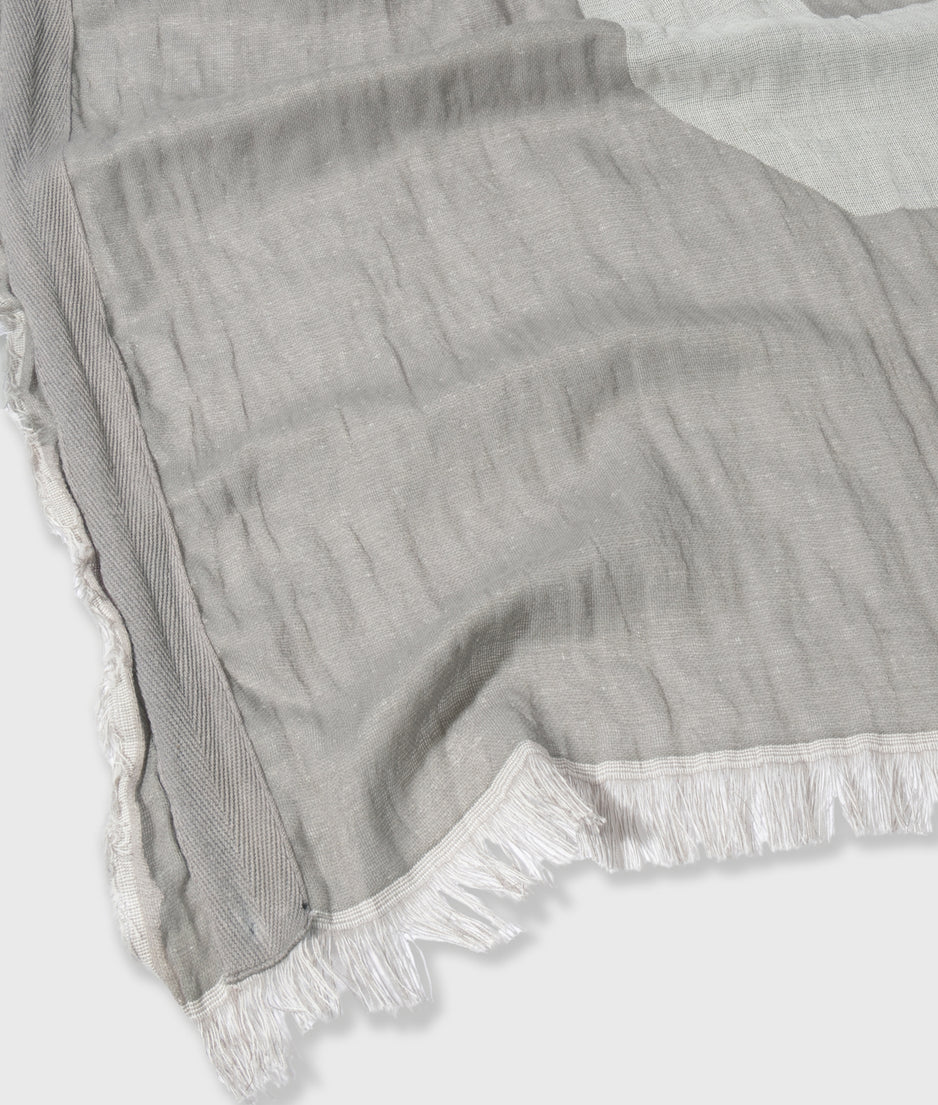 scarf 10DAYS | light graphite