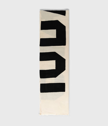 statement scarf | soft vanilla