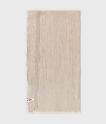scarf cotton crepe | rope