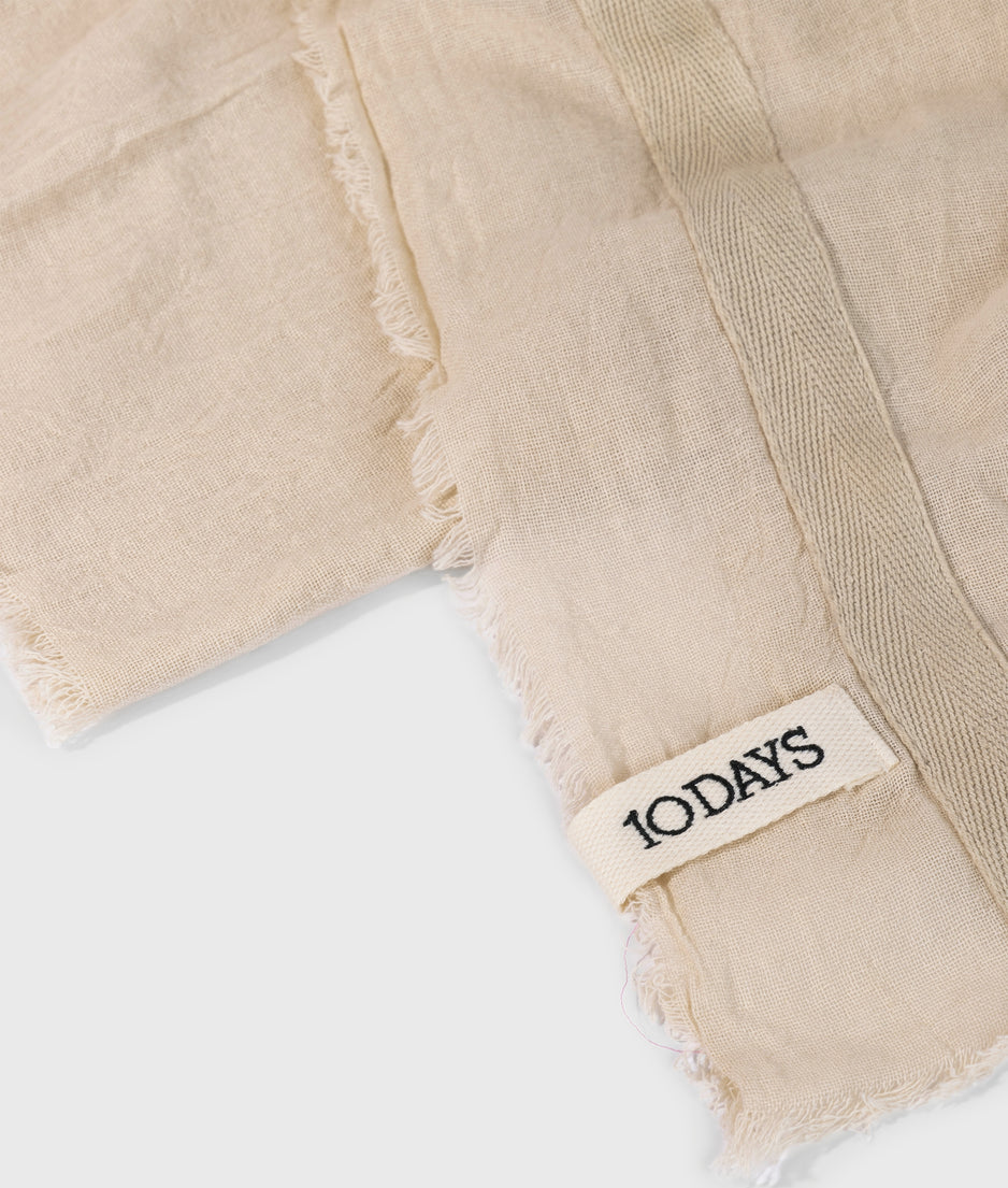 scarf cotton crepe | rope