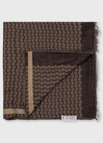 scarf ikat | earth