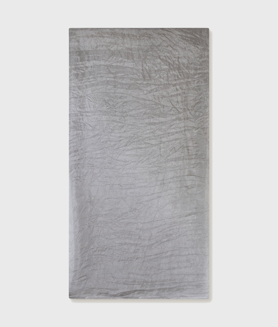 Seidenschal Dip Dye | mid grey