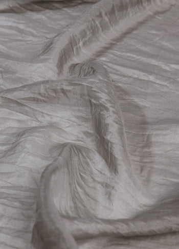 Seidenschal Dip Dye | mid grey