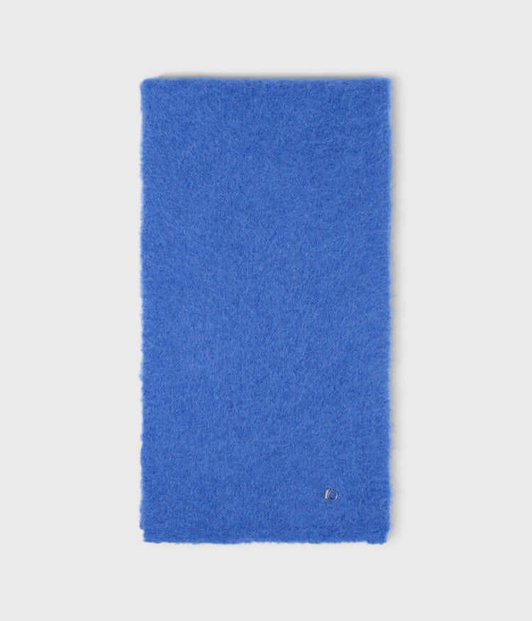 Schal aus Alpakamix | ultramarine