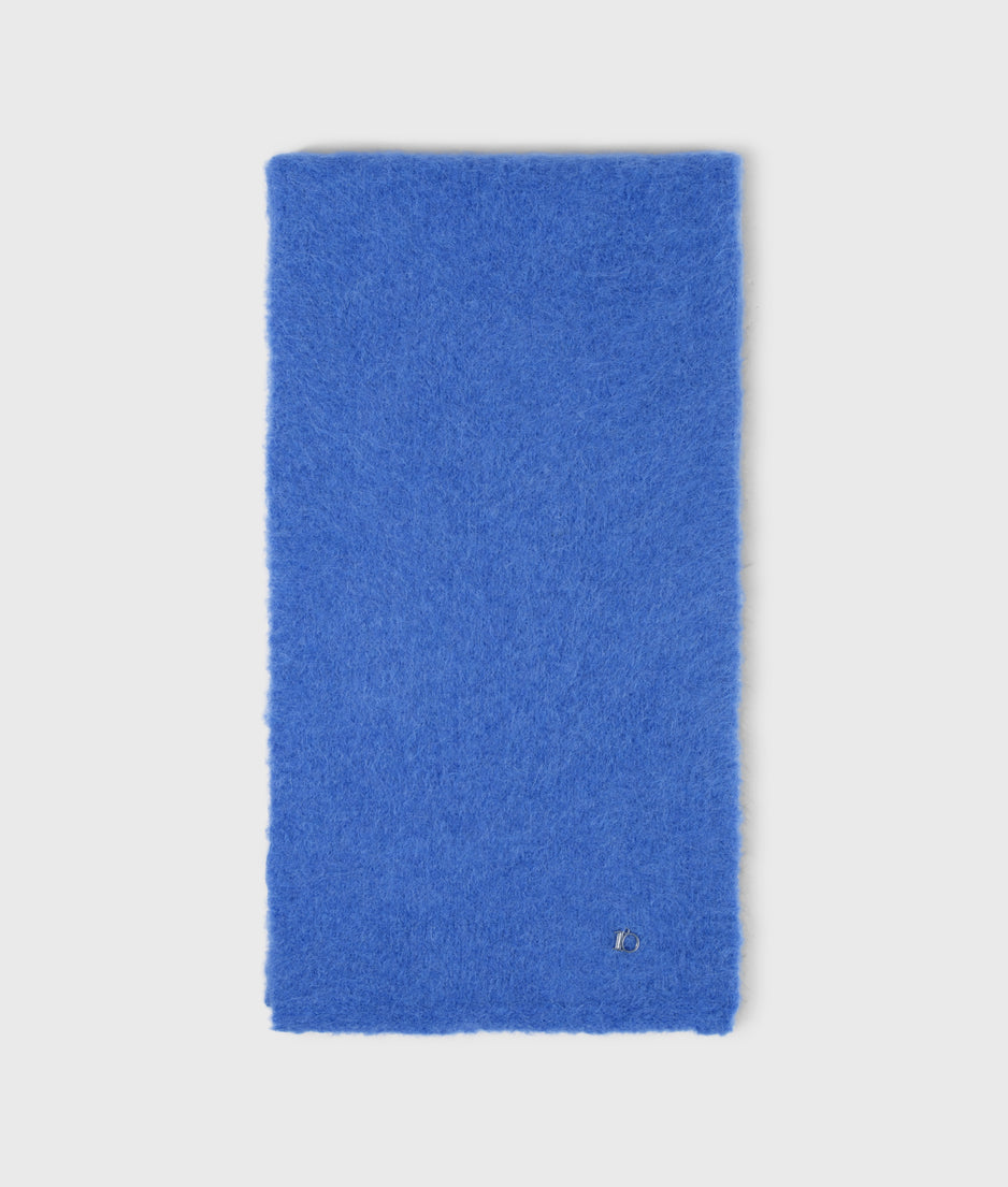 Schal aus Alpakamix | ultramarine