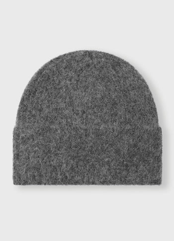 hairy knit beanie | antra melee