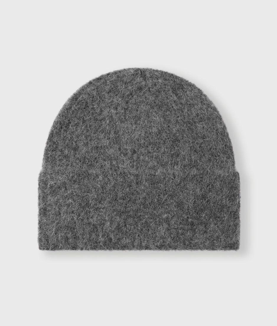 hairy knit beanie | antra melee