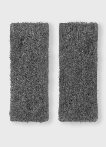 hairy knit gloves | antra melee