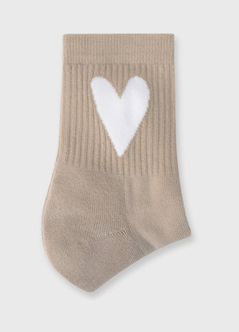 socks heart | rope