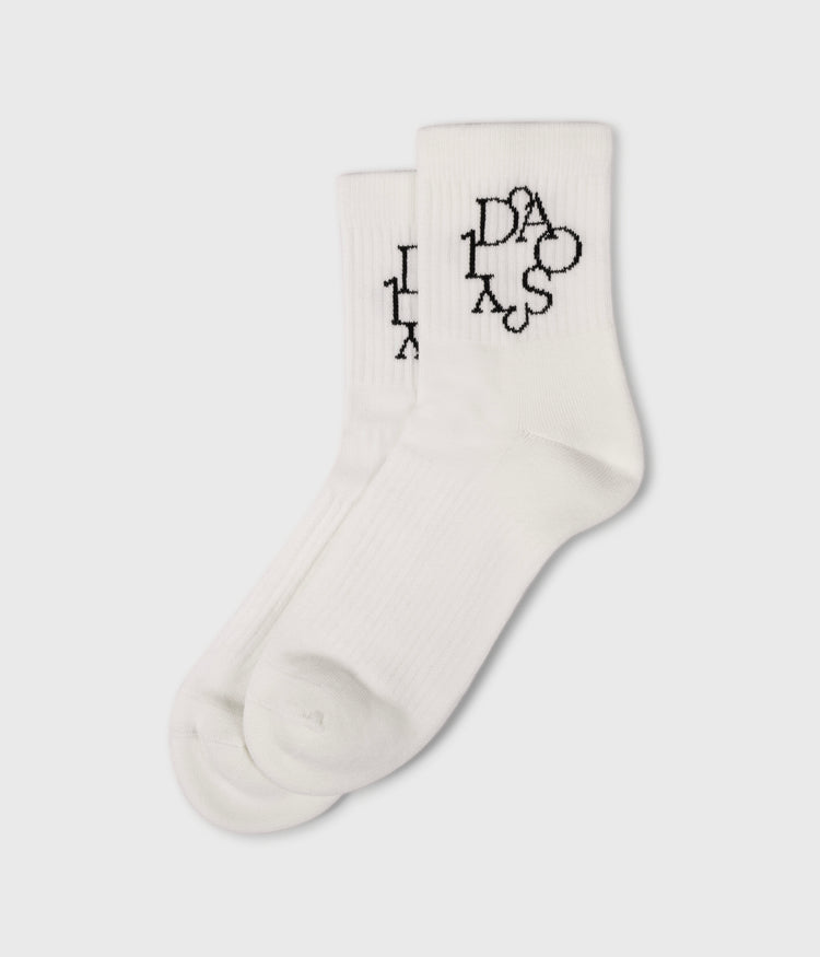 socks curly 10 | ecru