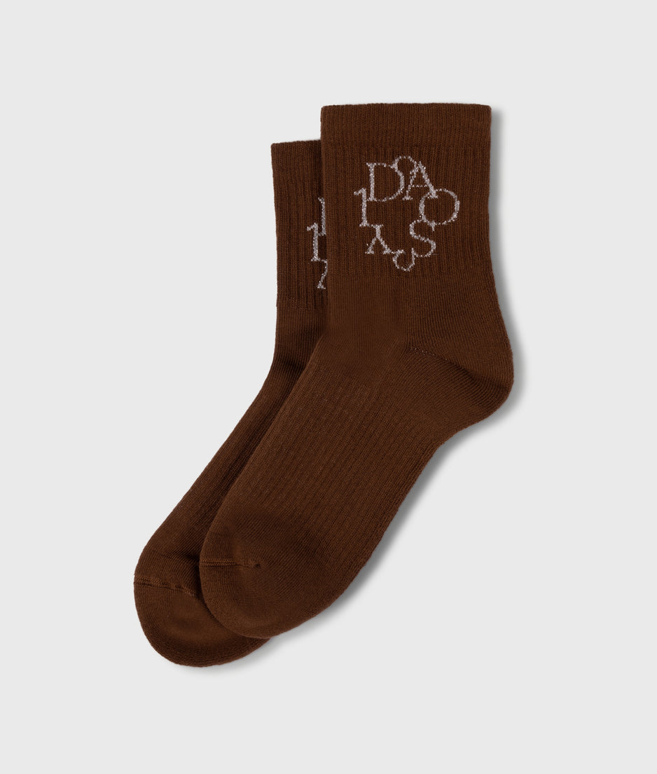 socks curly 10 | dark truffle