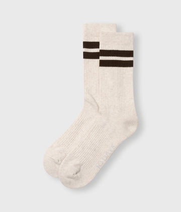 socks 2 stripes | soft white melee