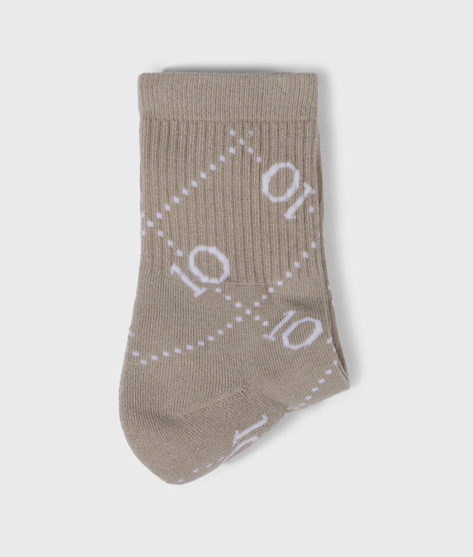 socks all-over monogram | fog