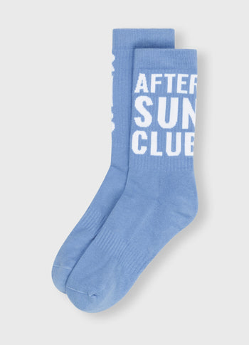 socks after sun club | blue bell