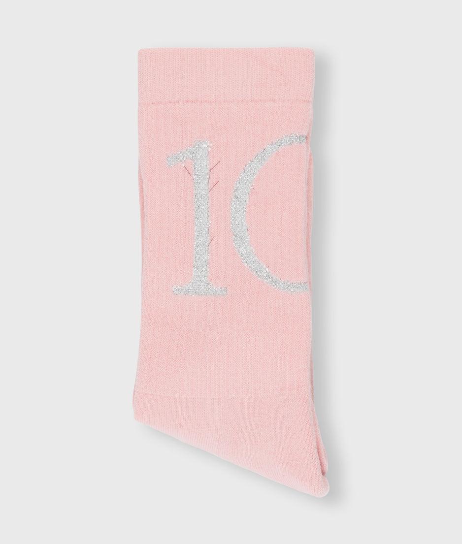 socks 10 | dusty peach