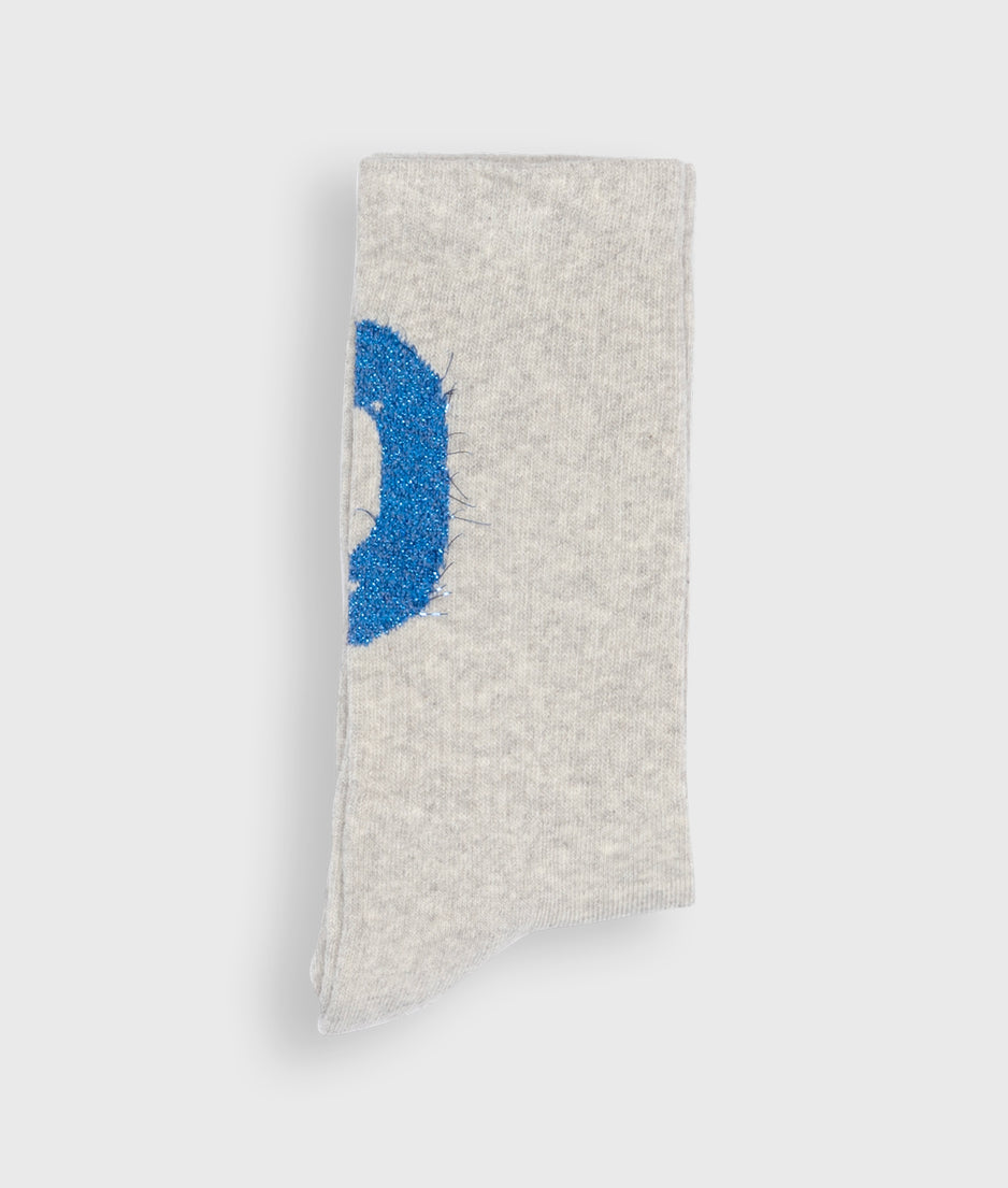 socks 10 | light grey melee