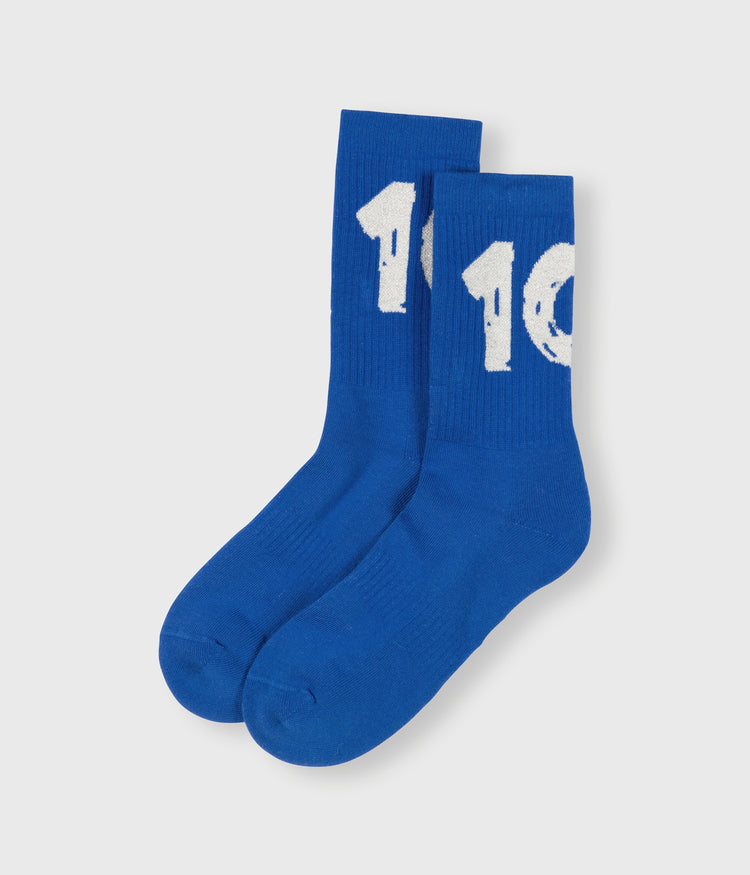 socks long 10 | electric blue