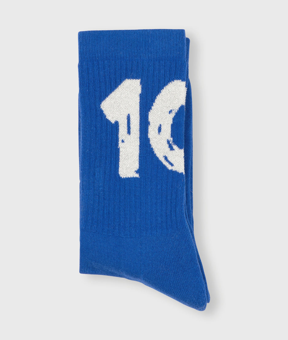 socks long 10 | electric blue