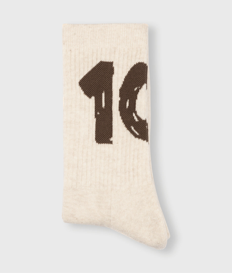 socks long 10 | soft white melee