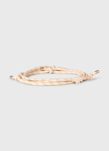 cord belt | ecru