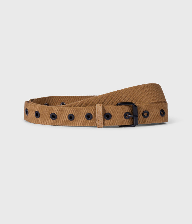 canvas belt | suede