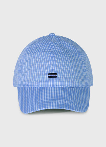 Kariertes Cap | ultramarine
