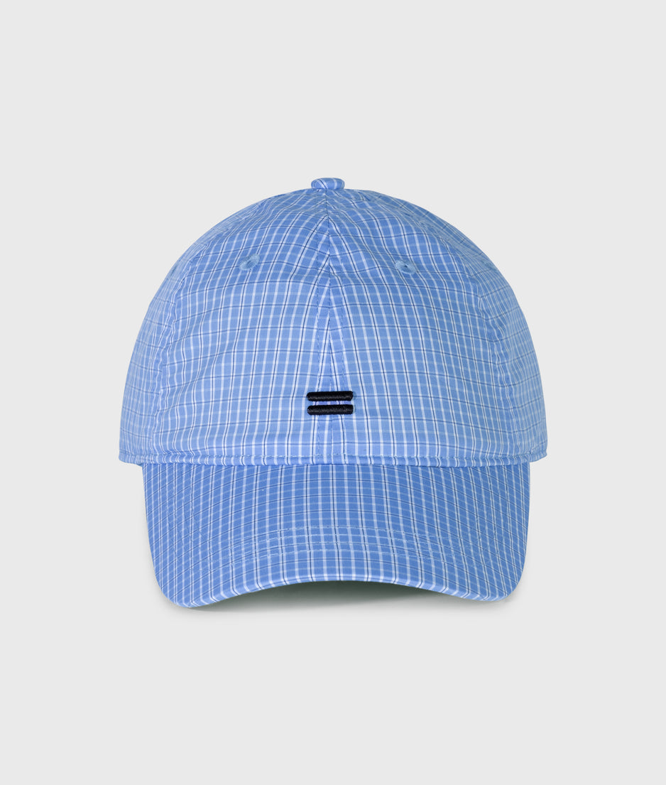 Kariertes Cap | ultramarine