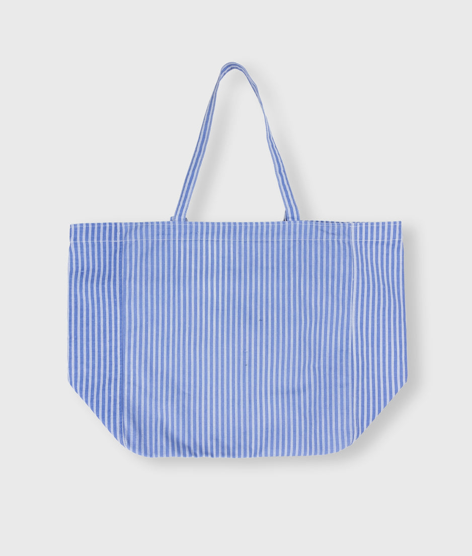 shopper stripes | blue bell